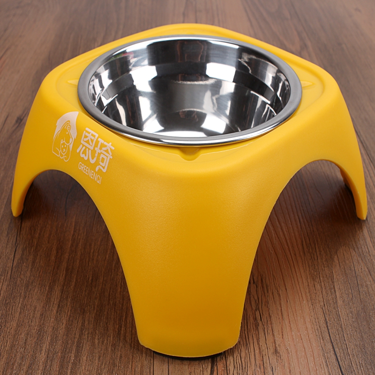Metal Feeder Stand Food Grade Stainless Steel Water Bowl for Dog